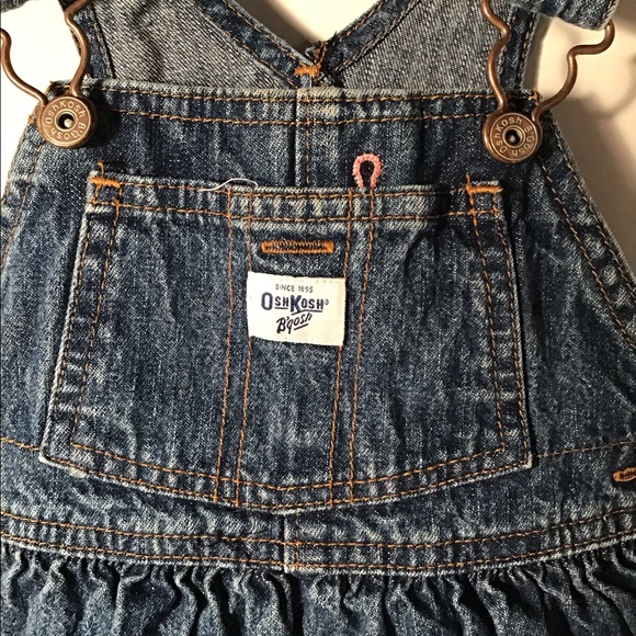 Osh Kosh denim jean dress - Picture 2 of 7